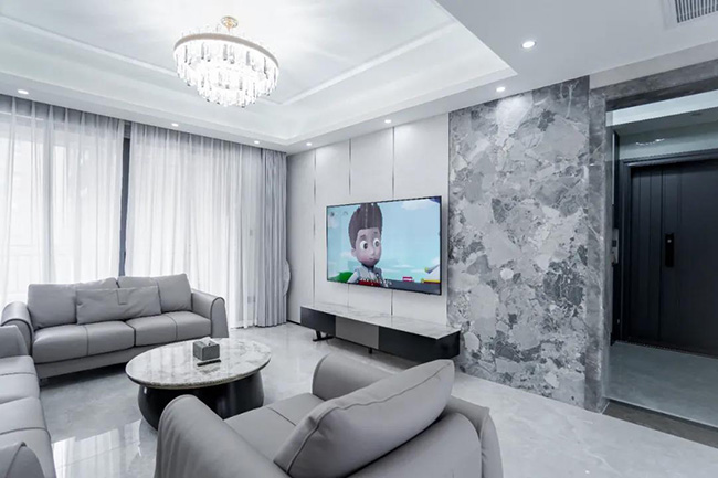 150㎡四居室，工業(yè)風(fēng)配色+簡(jiǎn)約實(shí)用設(shè)計(jì)，碰撞出后現(xiàn)代生活方式